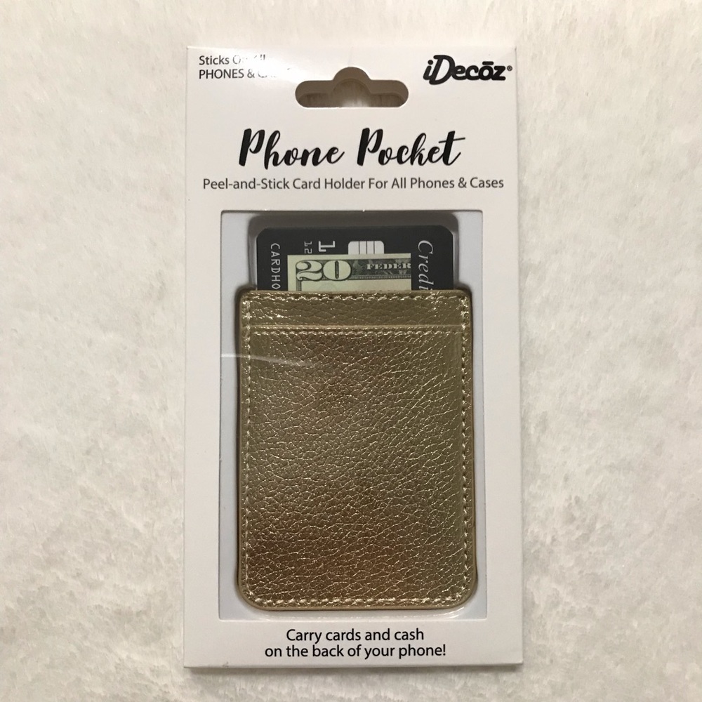 iDecoz Gold Phone Pocket